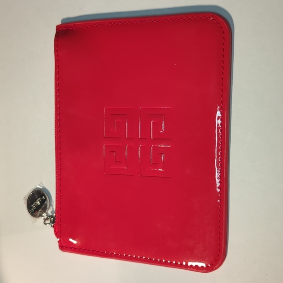 Givenchy Handbags - GIVENCHY Red Patent Leather Pouch New
